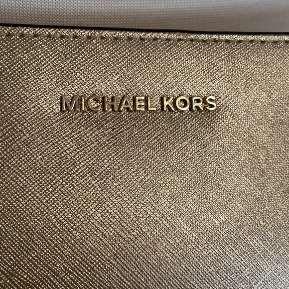 Michael Kors gold Crossbody staffino leather - Picture 6 of 15